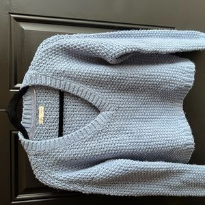 Baby Blue V-neck sweater